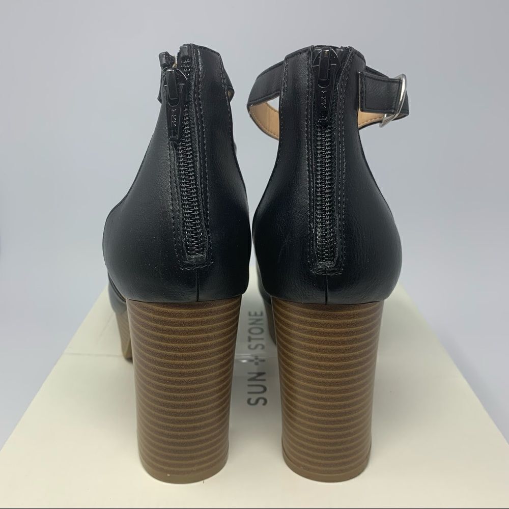 Sun+Stone Platform Sandal - Picture 6 of 10